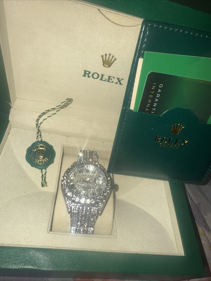 Мужские часы Rolex Datejust II 126300 41 мм нержавеющая сталь на заказ бриллиант 25 карат - Изображение 1 из 3