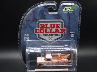 2025 GREENLIGHT 1973 FORD F-100 WITH TOW HOOK  BLUE COLLAR COLLECTION SERIES 14 - Image 1 of 4