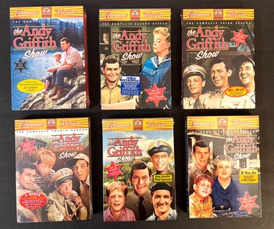 The Andy Griffith Show: Seasons 1 - 6 (DVD, 2004 - 2006)- 6 DVD Sets - Free Ship - Image 1 of 4