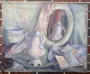 Theodora Kane (1907-1977) Impressionismus Stillleben Morgenszene Gemälde - Bild 1 von 21