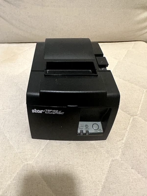  Star TSP100 Thermal POS Receipt Printer Ethernet with Power Cord  Model 143LAN - Image 1 of 4
