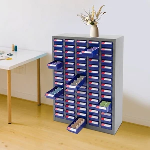 75 Drawers Parts Cabinet Small Steel Nut Tool Storage Cabinet Parts without Door - Picture 1 of 16