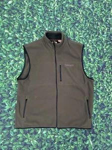 Timberland Weste Grün Erwachsene Large Ärmellos Fleece Outdoor Full Zip Wandern - Bild 1 von 6