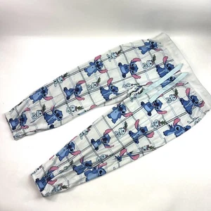 Disney Lilo & Stitch Soft Pajama Bottoms Pants Stitch & Scrump Youth L 12-14 - Picture 1 of 15