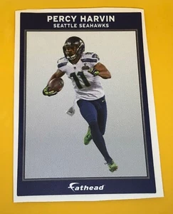 Percy Harvin Seahawks NFL FATHEAD Small Ad Panel Poster 6" x 4" Graphics wall - Picture 1 of 4