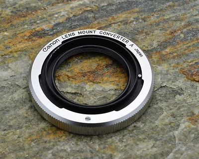 Canon Lens Mount Converter A L39 lens to Canon FL/FD Adapter (#002) - Image 1 of 4