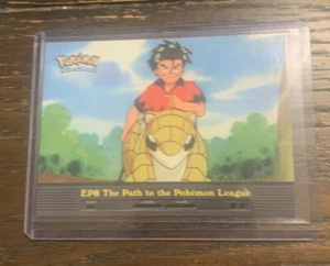 Pokemon 2000 Topps TV Animation Edition Card EP8 The Path To The Pokémon League - Picture 1 of 2