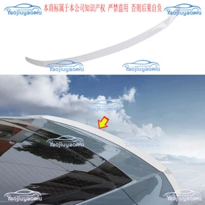 Fit For 2021-2024 Hyundai Elantra ABS White Rear Tail Trunk Spoiler Wing Lip 1pc - Bild 1 von 5
