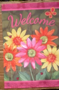 Sommer Sonnenblumen Willkommen Blumen Garten Flagge 12,5" x 18" Briarwood Lane - Bild 1 von 3