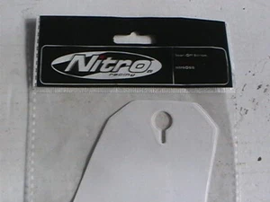 NITRO VF 2008-TT N1700 NOLAN X-LITE X-801R RR ONEAL CLEAR VISOR TEAR-OFF STRIPS - Picture 1 of 3