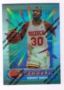 1994-95 Topps Finest Refractor  #218 Kenny Smith  2373*