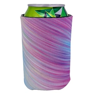 Coolie lata plegable a rayas degradado pastel - Imagen 1 de 4