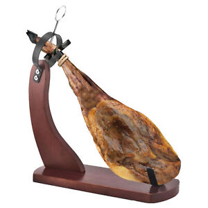Ham Stand Spain Wooden Ham Rack for Slicing Spanish Hams at Home or Restaurant