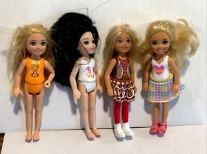 Mattel Barbie Club Chelsea Doll Lot of 4 - Picture 1 of 6