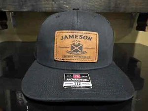 Jameson Irish Whiskey Inspired Snapback Hat Trucker Hat - Black - Richardson 112 - Picture 1 of 4