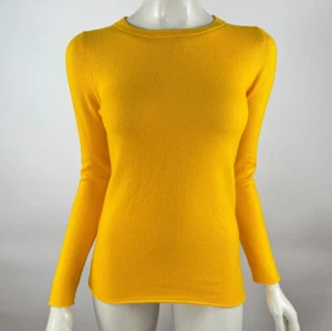 J Crew Gustoso Long Sleeve Cashmere Sweater Women XS EUC Crew neck Pullover - Picture 1 of 10