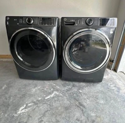 GE Washer and Dryer Set - Smart Washer, Electric, Front-Loading - Image 1 of 3