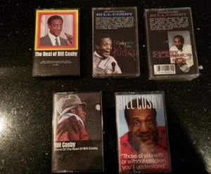 5 Cassette Tape Lot Bill Cosby - Best of Bill Cosby Best of Comedy Funny - Picture 1 of 3