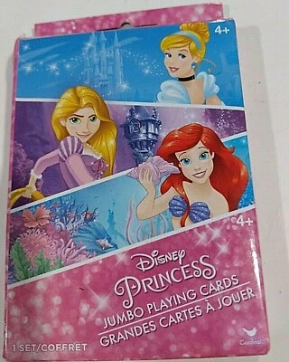 Игральные карты Disney PRPRINCESS Jumbo ~ для детей от 4 лет  - Изображение 1 из 4