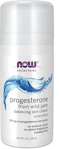 Now Foods Natural Progesterone Liposomal Skin Cream 85g Unscented - Picture 1 of 5