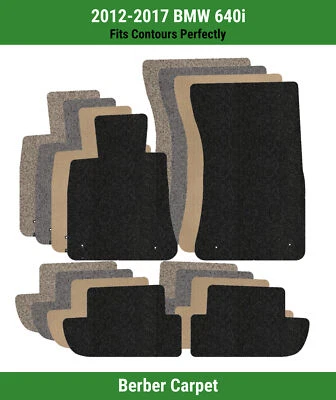 Alfombrillas Lloyd Berber fila delantera y trasera para BMW 640i 2012-2017  Foto 1 de 4