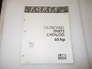 Force Outboard Parts Catalog 1984 60 HP OB 3936 - Bild 1 von 4