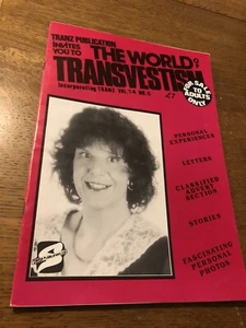 Rare Vintage Tranz Publication - The World Of Transvestism Vol 14 No 6 - Picture 1 of 3