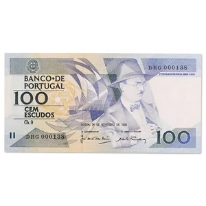 Portugal - billet 100 escudos 1988 Fernando Pessoa 24/11/1988 - NEUF (UNC) P.179 - Picture 1 of 2