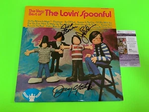 Steve Boone The Lovin' Spoonful 3x Signed Auto 12" Vinyl Record Album JSA COA - Picture 1 of 4