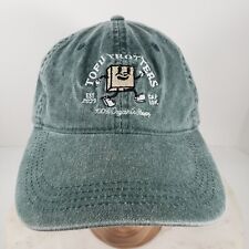 Tofu Trotters Hat Logo Cap 10K Green Embroidered Cotton Strap Back