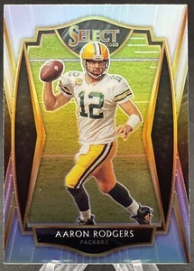 Aaron Rodgers 2020 Select Premier Level Silver Prizm Packers - Picture 1 of 2