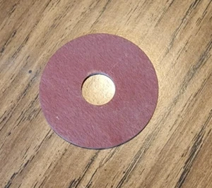 Fiber Mower Blade Washer 9/16" ID x 2 OD X 1/16" Thick - Picture 1 of 4