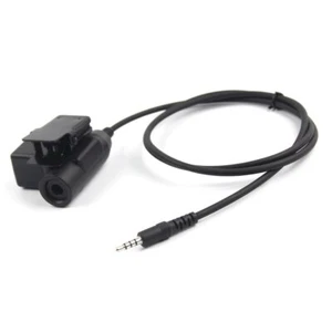 3.5MM Tactical Headset PTT Hunting Headset Adapter U94 PTT for Mobile Phone - Zdjęcie 1 z 6
