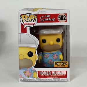 Funko Pop #502 The Simpsons Homer MuuMuu Hot Topic Exclusive -- Box Damage - Picture 1 of 17