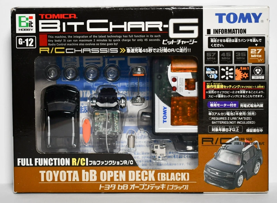 TOMY R/C Bit Char-G Tomica -Toyota dB Open Deck- 27 Mhz - Image 1 of 2