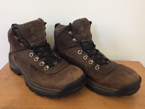 Stivali da trekking Timberland Outdoor Performance impermeabili in pelle bianca con ledge 9M