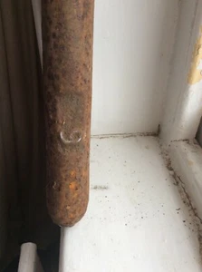 FLÜGELFENSTERGEWICHTE, 6 PFUND, ANTIKES GUSSEISEN, HORSHAM, SUSSEX. MÖGLICH PORTO. - Bild 1 von 4