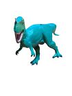 1996 Tyrannosaurus Rex Green Dinosaur Safari Ltd Figurine