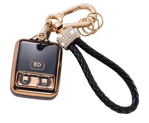 Key Fob Cover With Keychain Lanyard For Ford TPU Key Fob Protector Case  - Bild 1 von 4