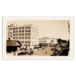 Foto Fredonia Street in Downtown Longview - 1940er East Texas Paris Cafe - Bild 1 von 2