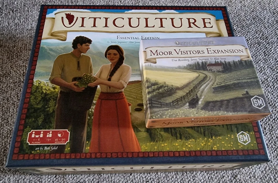 Viticulture Essential Edition - Stonemaier Games & Moor Visitors Expansion - Image 1 of 1