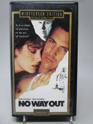 No Way Out Orion Pictures Widescreen 1997 VHS Tape Digitally Remastered - Image 1 of 4