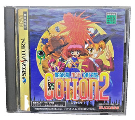 Cotton 2 Magical Night Dreams Sega Saturn SS Game Japanese Import