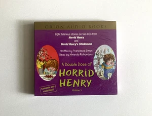 A Double Dose of Horrid Henry Vol 5 CD Audiobook Sealed - Picture 1 of 2