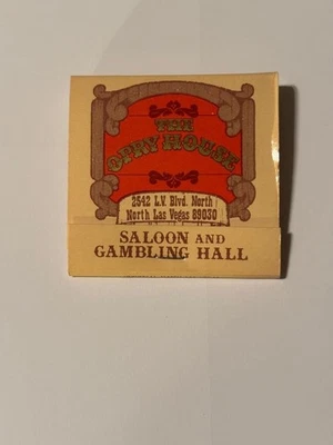 Vintage Opry House Las Vegas Gambling Hall Casino Matchbook - Image 1 of 3