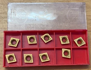 CCMT 060204 CARBIDE TURNING INSERTS for Lathe Tools Suit Myford etc - Picture 1 of 5