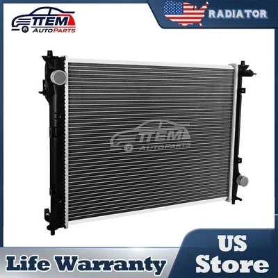 #13583 Aluminum Radiator For 2016-2021  2017 2018 2019 2020 Honda Civic 2.0L L4 - Imagem 1 de 4