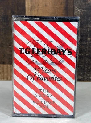 TGI Fridays 25 Years Of Favorites The Songs Volume 1 Cassette 1990 New Sealed - Image 1 of 4