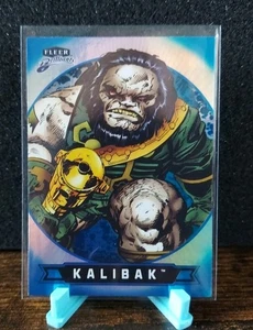 2025 Fleer Brilliants Superman Blue Foil #86 Kalibak - Picture 1 of 2