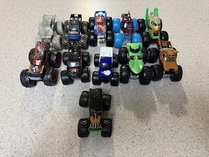 Lot Of 11 Monster Jam Trucks 1:64  good ones. - Picture 1 of 4